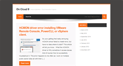 Desktop Screenshot of on-cloud9.com